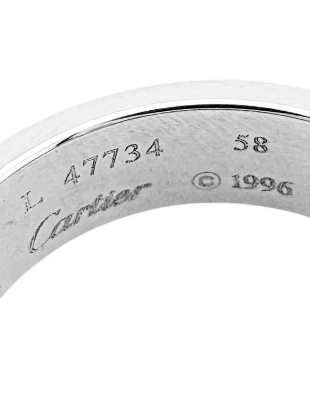Cartier Love Ring 18k White Gold